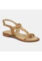 Sandalias Para Mujer Bata Café Claro Katherine de Bata