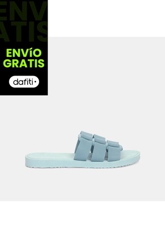 Sandalias Para Mujer Bata Azul Claro Gretta Full Plastic Bata