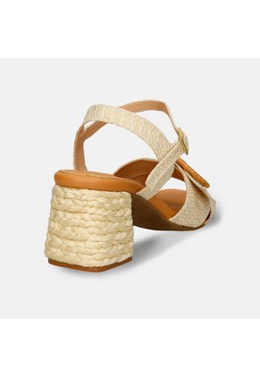 Sandalias Para Mujer Bata Beige Jenee