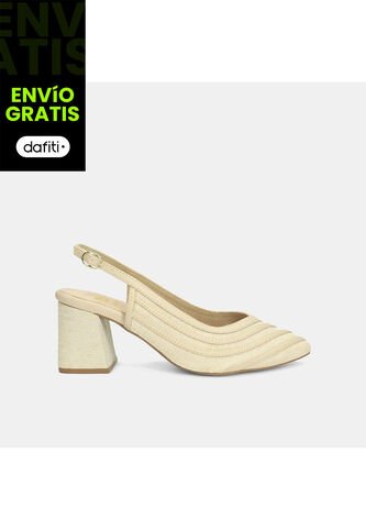 Tacones Para Mujer Bata Beige Katriela Bata