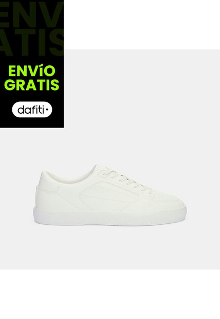 Tenis Para Hombre Bata Blanco Oslo Casual