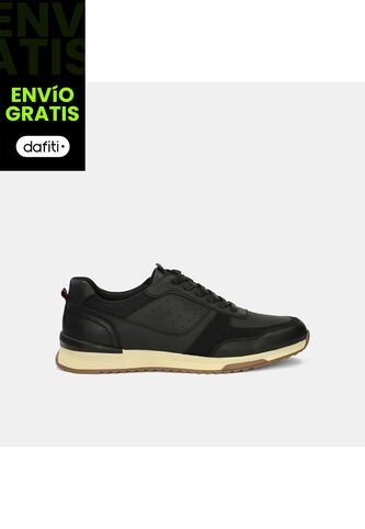 Tenis Para Hombre Bata Negro Noel Malak Bata