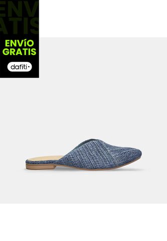 Baletas Para Mujer Bata Azul Kaily Bata