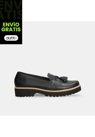 Mocasines Para Mujer Bata Negro Katya Bata