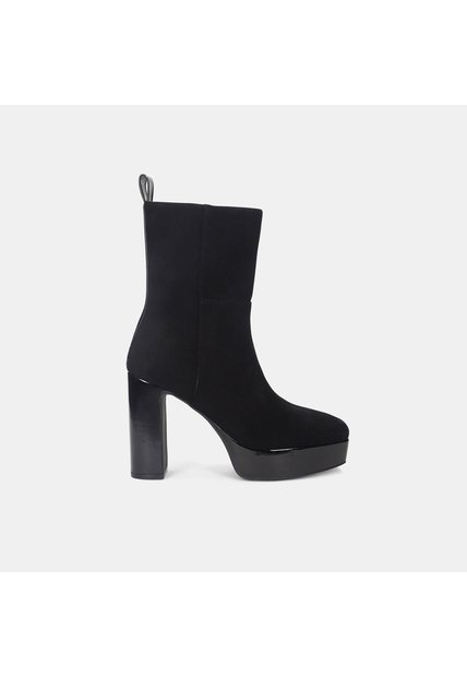 Botines Para Mujer Bata Negro Monica