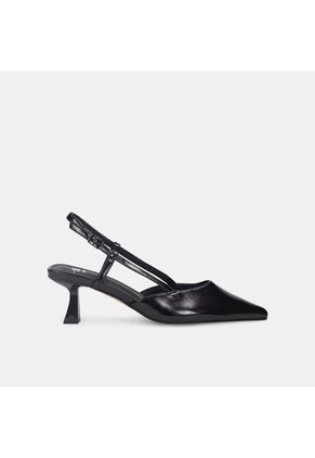 Tacones Para Mujer Bata Negro Merlin