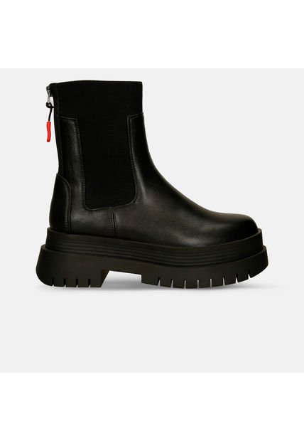 Botines Para Mujer Bata Negro Javi Snork