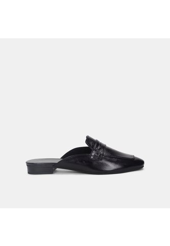 Baleta Para Mujer Bata Negro Lore Flat Bata