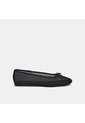 Baleta Para Mujer Bata Negro Delhi de Bata