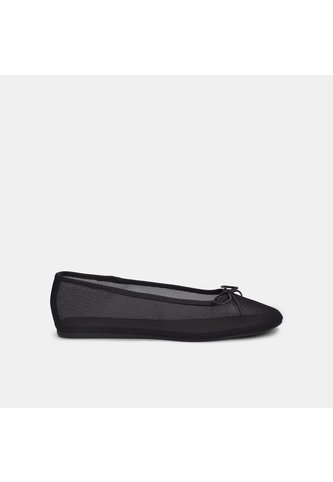 Baleta Para Mujer Bata Negro Delhi Bata