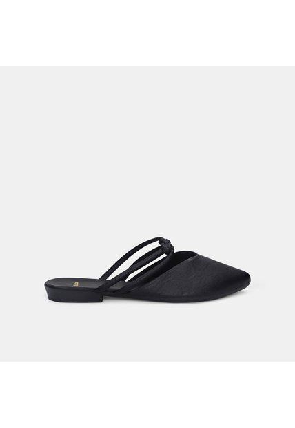 Baleta Para Mujer Bata Negro Gina'S Puntuda