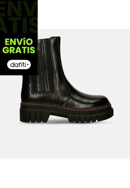 Botines Para Mujer Bata Negro Jamie Martina Winter