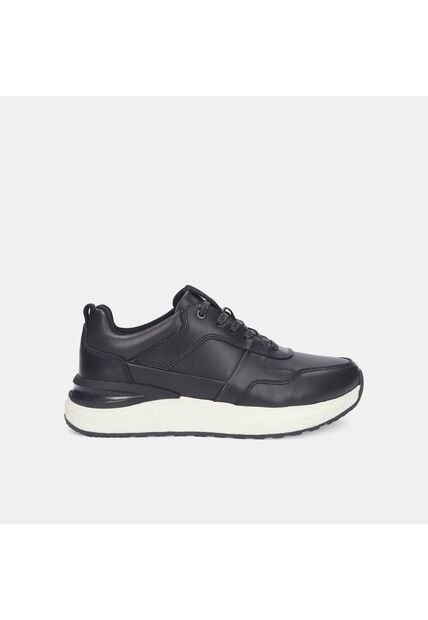 Tenis Para Hombre Bata Negro Perrie Casual