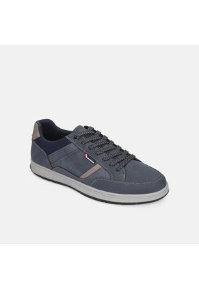 Tenis Para Hombre Bata Azul Perrie Casual