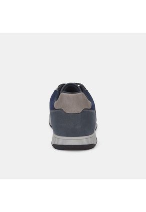 Tenis Para Hombre Bata Azul Perrie Casual