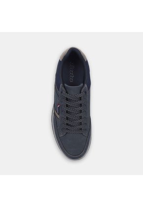 Tenis Para Hombre Bata Azul Perrie Casual
