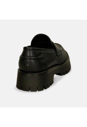 Mocasines Para Mujer Bata Negro Jazmine