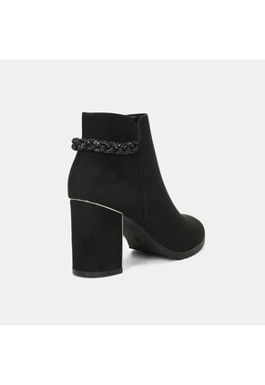 Botines Para Mujer Bata Negro Verni