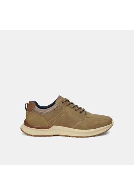 Tenis Para Hombre Bata Café Owen Rousr