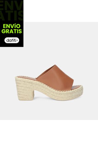 Tacones Para Mujer Bata Café Oscuro Perrie Summer Bata