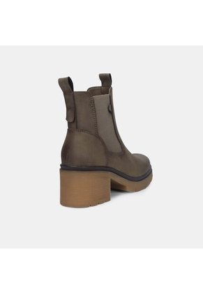 Botines Para Mujer Bata Café Claro Xena