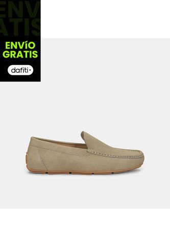 Mocasines Para Hombre Bata Beige Bangkok Bata