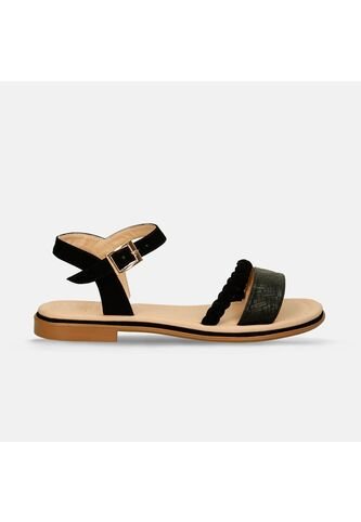 Sandalias Para Mujer Bata Negro Jerez Bata