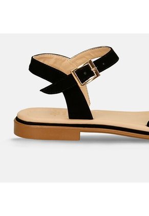 Sandalias Para Mujer Bata Negro Jerez