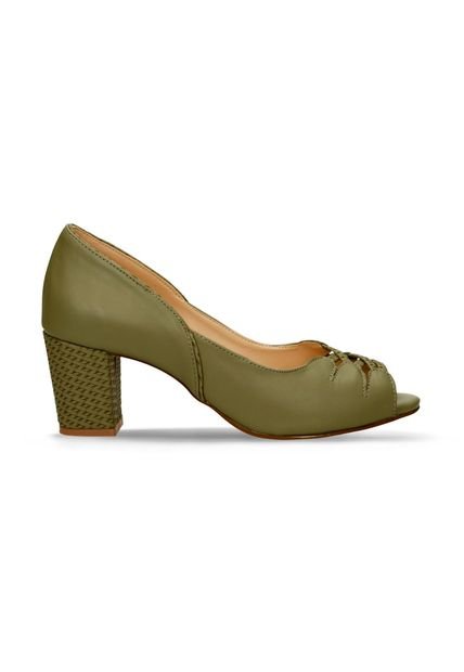 Tacones Verde Oliva Bata Eran Mujer