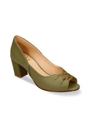 Tacones Verde Oliva Bata Eran Mujer