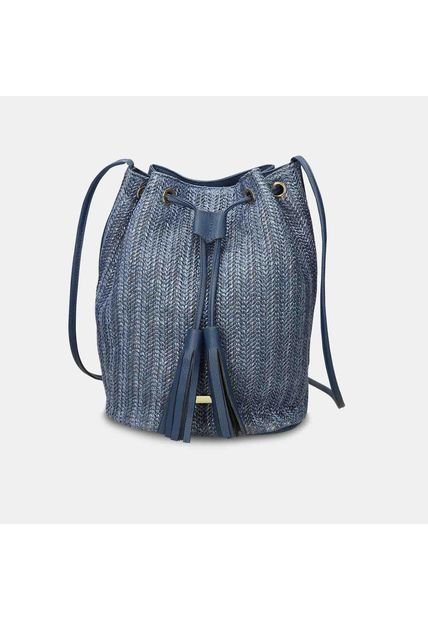 Cartera  Para Mujer Bata Azul Kensi