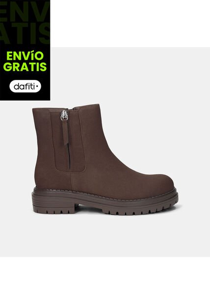 Botines Para Mujer Bata Café Oscuro Pittarosso