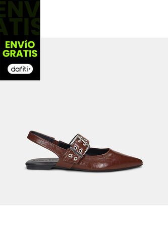 Baleta Para Mujer Bata Negro Prague Bata