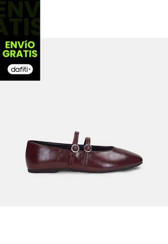Baleta Para Mujer Bata Fucsia London Bata