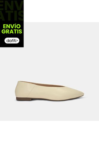 Baleta Para Mujer Bata Negro Prague Bata