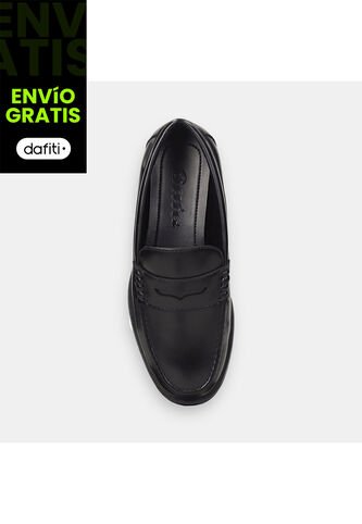 Mocasines Para Mujer Bata Negro Madrid Loafer Bata