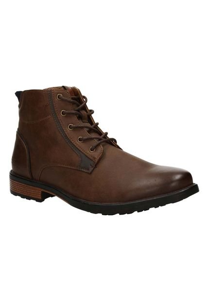Botines Café Bata Putnam Boot R Hombre