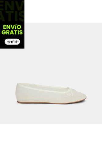 Baleta Para Mujer Bata Negro Delhi Bata