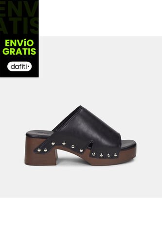Sandalia Para Mujer Bata Negro Limena Bata