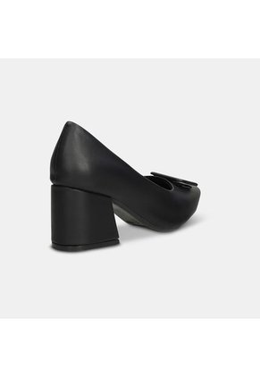 Tacones Para Mujer Bata Negro Jeraldina