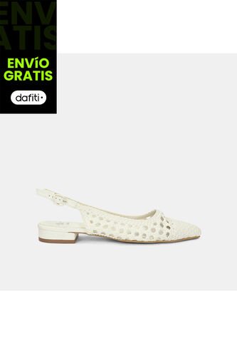 Baletas Para Mujer Bata Blanco Bata