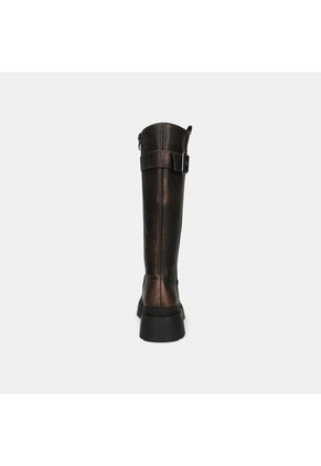 Botas Para Mujer Bata Café Oscuro Lana Siouxie