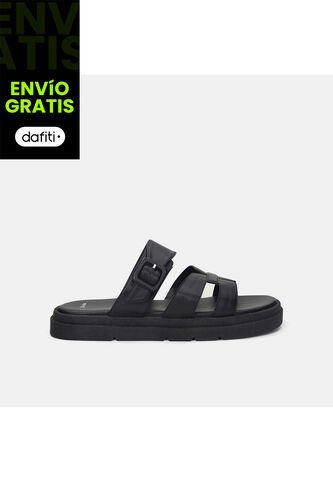 Sandalia Para Mujer Bata Negro Suiza Bata