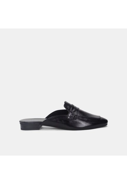 Baleta Para Mujer Bata Negro Lore Flat