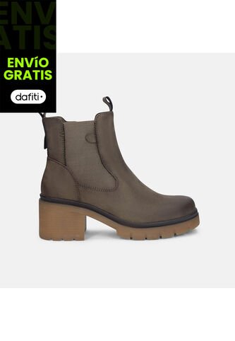 Botines Para Mujer Bata Café Claro Xena Bata