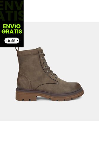 Botines Para Mujer Bata Café Oscuro Xaviera Bata