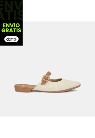 Baletas Para Mujer Bata Almendra Bata