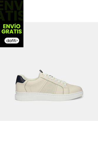 Tenis Para Hombre Bata Blanco Olaf Charlton Bata