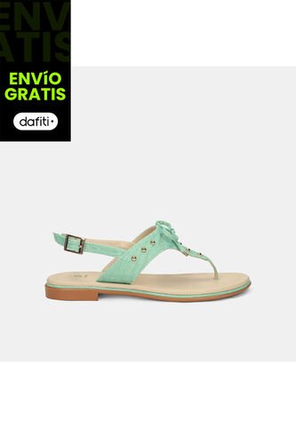 Sandalias Para Mujer Bata Verde Kimora Bata