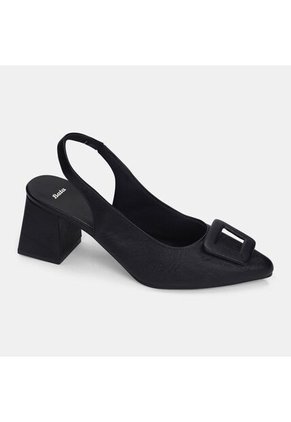Tacones Para Mujer Bata Negro Laila